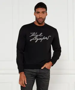 Толстовка Regular fit Karl Lagerfeld, черный