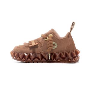 Кроссовки OETZI Stylish Skateboarding Shoes Unisex Low-top Dark Brown, коричневый