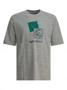 Футболка с графическим принтом Kapital, серый