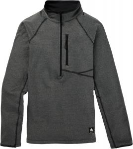 Женская флисовая кофта Burton Stockrun Grid Half-zip, True Black