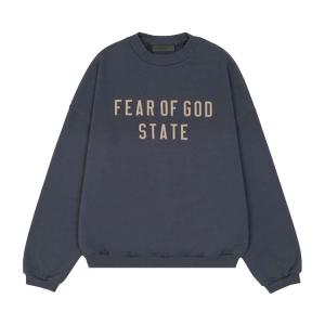 Толстовка Fear of God Essentials Heavy Fleece Sweatshirt 'Marine', синий