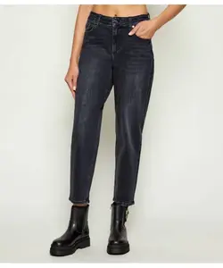 Джинсы Carrot fit Liu Jo, черный