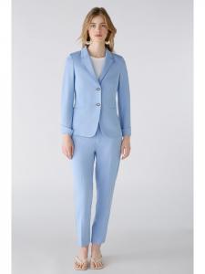 Тканевые брюки Oui, светло-синий