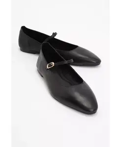Кожаные балетки Mary Jane Lara Forever & Always Shoes, черный