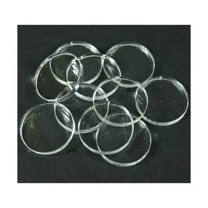 Круглые подставки - 25 мм (50), Miniature Bases - Clear Acrylic - 3mm Thick (Litko Aerosystems)