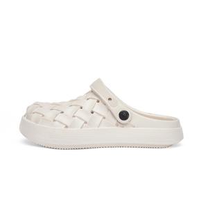 Абразивостойкие нескользящие закрытые тапочки Men's EGCHI, Ecru