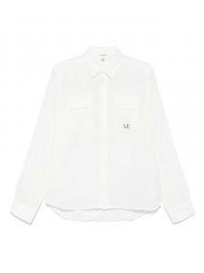 Льняная рубашка C.P. Company, белый