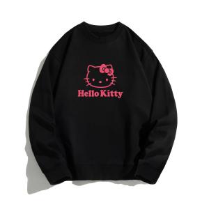 Худи HelloKitty Hello Kitty SS25 Unisex Sanrio, черный
