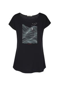 Рубашка GREENBOMB  Nature High Sea, черный