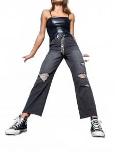 Джинсы Houston Carpenter в винтажном черном цвете Katiejnyc, Vintage Black