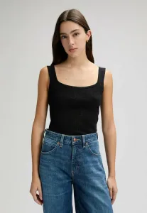 Топ без рукавов приталенного кроя Lee, Black