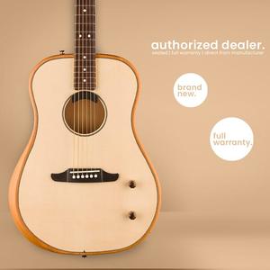 Акустическая гитара Fender Highway Series | Dreadnought Acoustic Electric Guitar | Natural