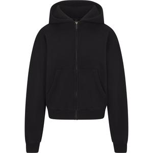 Skims FW24 VINTAGE FLEECE ZIP UP HOODIE Толстовка женская WASHED ONYX/Washed Agate