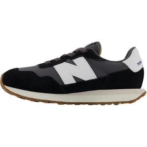 New Balance Кроссовки для бега NB 237 Low Top детские черные серые для детей 3-7 лет