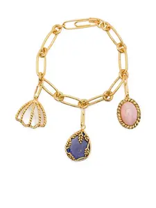 Браслет с подвесками Aurelie Bidermann, золотой