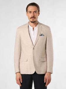 Деловой пиджак прямого кроя Nils Sundström Marcello, светло-бежевый