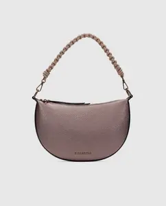 Женская сумка через плечо полумесяц с застежкой-молнией Hispanitas, коричневый