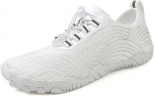 Женская обувь Kubbon Grounded, дышащая, нескользящая, для спорта, с широкой носочной частью, босоногого типа, для улицы, быстросохнущая, водная обувь, белый