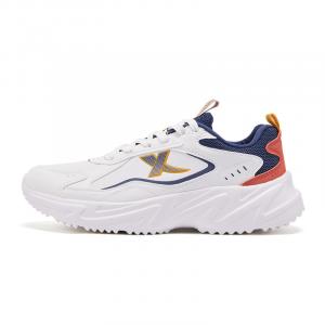 Кроссовки мужские с низким верхом Sail Белый/темно-синий Xtep