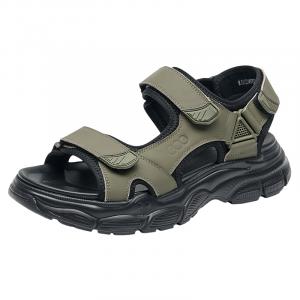 GOG Пляжные сандалии для мужчин с увеличением роста на 6 см армейского зеленого цвета с увеличением роста на 4 см, цвет Army Green Height Increasing 4cm-L0824958-9XHT