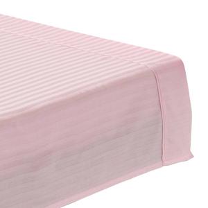 Простыня Homescapes ohne Gummizug Fadendichte 330, светло-розовый - 178 х 255 см