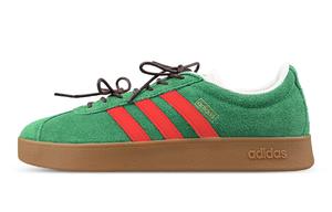 Adidas Vl court 2.0 амортизирующие, износостойкие низкие кроссовки для скейтбординга unisex green red