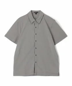 Хлопковая трикотажная рубашка с коротким рукавом MCFJ3650