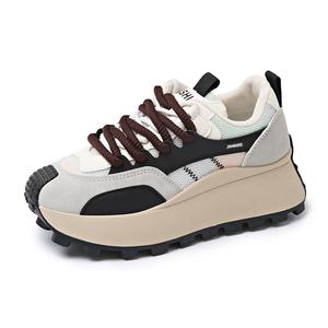 King Jinmai Женские низкие кэжуал кеды черные, цвет Black