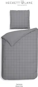 Постельное белье Diamante 155 Glacier Grey HNL Living