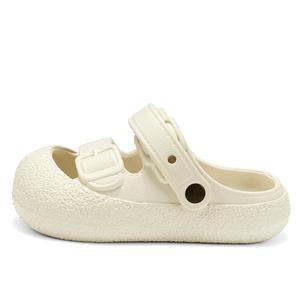 Детские сабо Rebound, устойчивые к истиранию, дышащие, быстросохнущие, нескользящие, с защитой от ударов NEZHACHAOHAI, бежевый