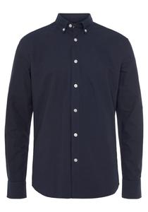 Повседневная рубашка DELMAO Regular fit Button Up Shirt, темно-синий