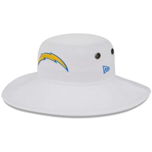 Мужская панамская панамская панама New Era White Los Angeles Chargers 2023, тренировочный лагерь НФЛ