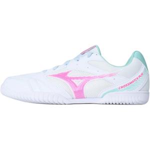 Кроссовки Crossmatch Low top для настольного тенниса Unisex Mizuno, 81ga253102 белый/зеленый/розовый