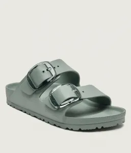 Тапочки Arizona Big Buckle EVA narrow fit Birkenstock, зеленый