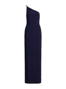 Платье Lauren Ralph Lauren Evening Dress Bellina, темно-синий