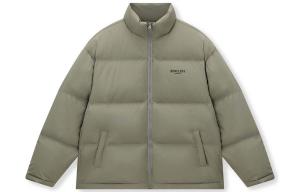 BONELESS Унисекс пуховик, Gray Green