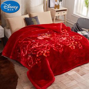 Disney Плед свадебный двухслойный 200х230 см, вес 5 кг, без линьки и выцветания