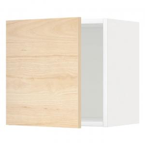 Настенный шкаф METOD IKEA, 40x37x40 см, цвет white/askersund light ash effect