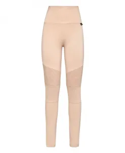 Культовые байкерские леггинсы Philipp Plein, бежевый