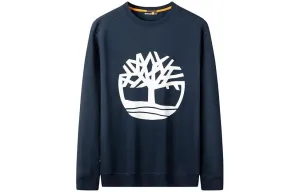 Timberland Свитшот мужской Navy Blue Crew Neck утепленный Regular