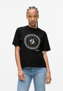 Футболка Karl Lagerfeld Jeans BANDANA LOGO, Black