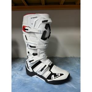LEATT Внедорожные ботинки 5.5 4.5 motorcycle t10 trail t7 tire, adjustable axle, anti-fall adv riding boots, 4.5 white trail version enduro, размер 45.5