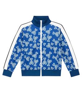 Спортивная куртка с принтом Palm Angels, синий