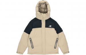 Пуховик мужской бежево-желтый New Balance