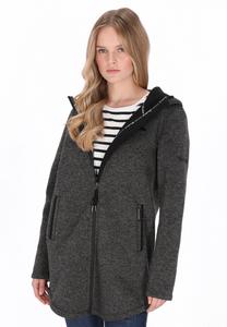 Кардиган Schmuddelwedda Cardigan, Dark Grey Melange/Dark Grey
