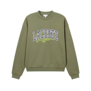 LACOSTE Свитшот мужской хаки зеленый