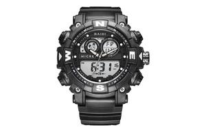 Disney Часы Mickey Series Electronic Movement Silicone Strap Watch Men's Watch Gray Dial