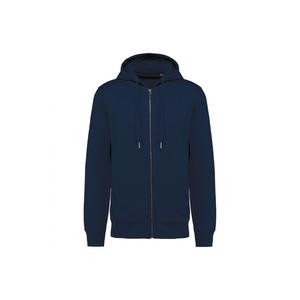 Экологичная толстовка с капюшоном на молнии Kariban French Terry