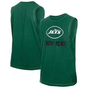 Мужская зеленая футболка New York Jets Leisure Collection New Era