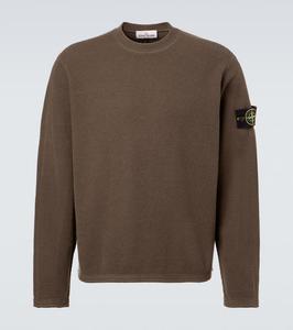 Свитшот из шерстяной смеси Compass Stone Island, Military Green